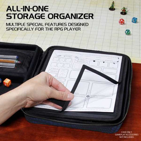 Enhance Tabletop RPGs RPG Organizer Case Collector's Edition (Blue)