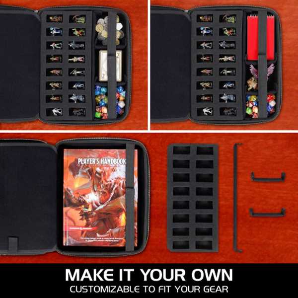 Enhance Tabletop RPGs RPG Organizer Case Collector's Edition (Red ...