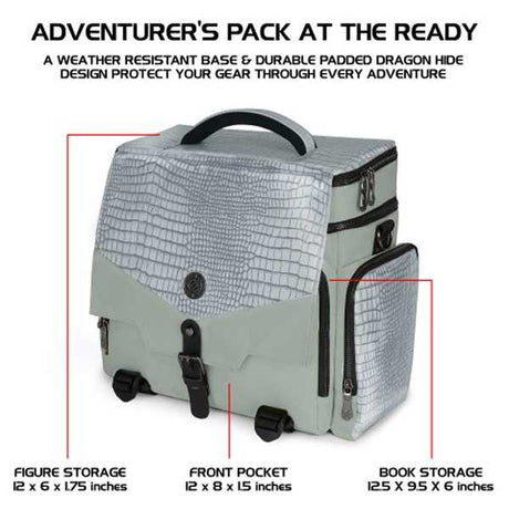 Enhance Tabletop RPGs RPG Adventurer's Bag Collector's Edition (Silver)