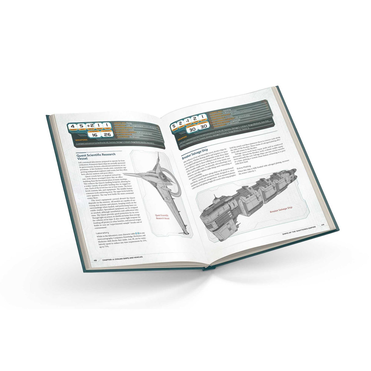 Genesys RPG: Twilight Imperium - Ships of the Shattered Empire