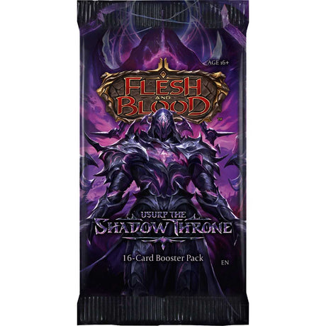 Flesh And Blood TCG: Usurp the Shadow Throne - Booster Pack (Eligible retailers only) (24)