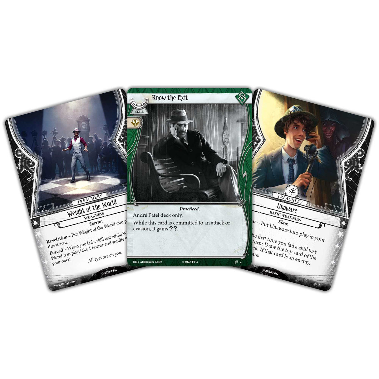 Arkham Horror: The Card Game - Andre Patel Investigator Deck