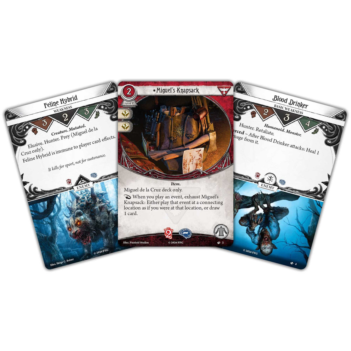 Arkham Horror: The Card Game - Miguel de la Cruz Investigator Deck