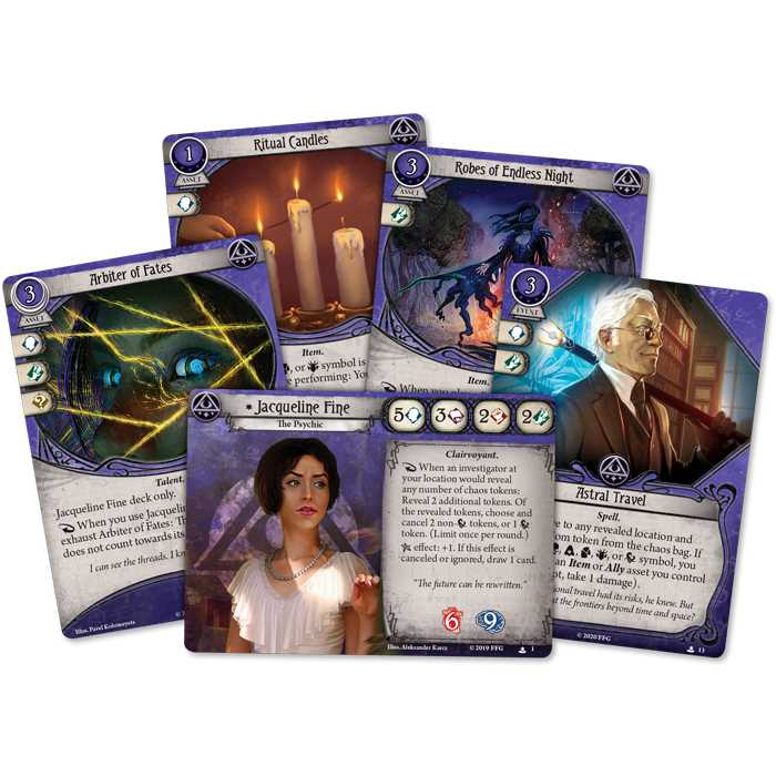 Horreur à Arkham JCE : Deck Investigateur : Jacqueline Fine