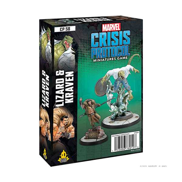 Marvel Crisis Protocol: Lizard and Kraven