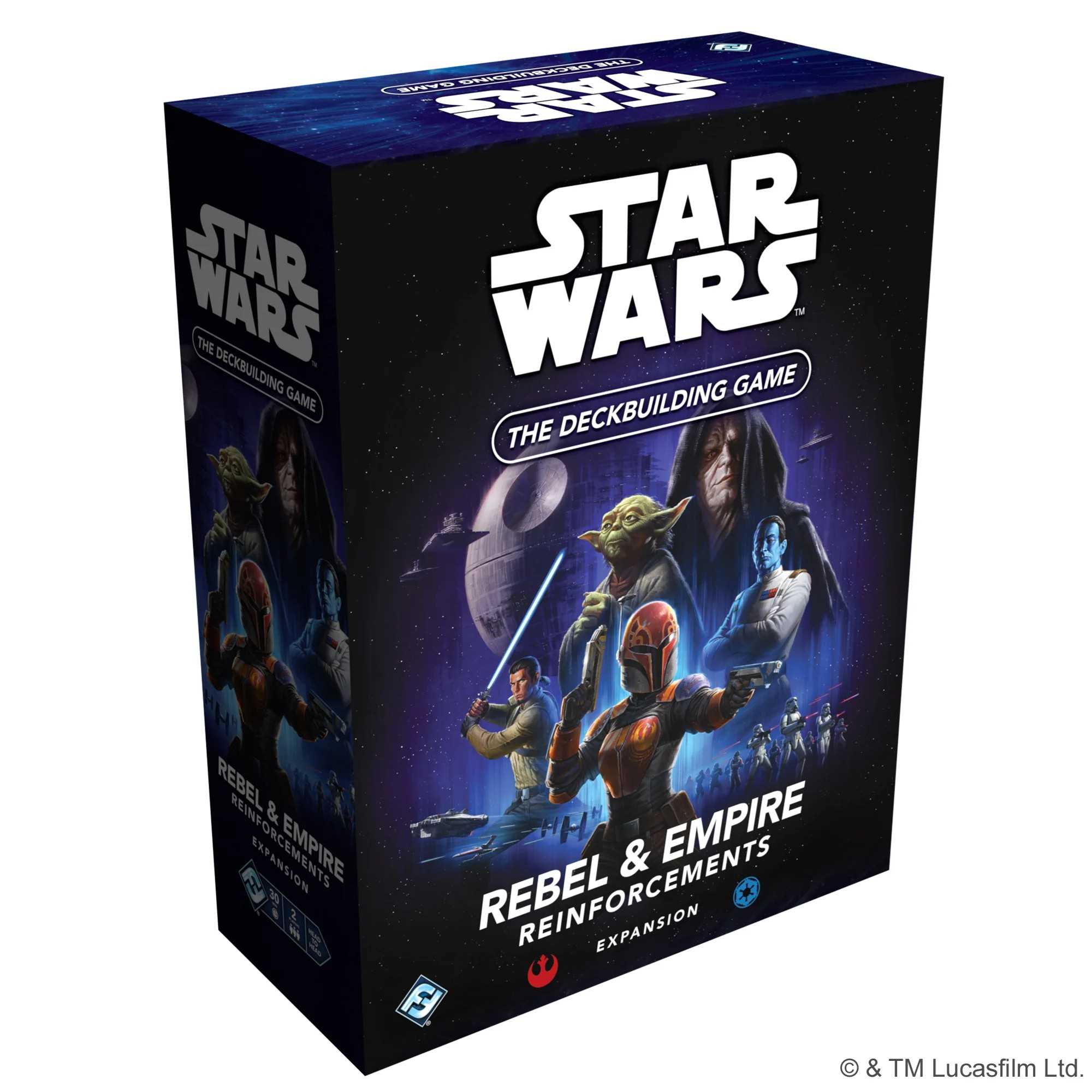 Rebel and Empire Reinforcements Star Wars The Deckbuilding Game Expansion - Fantasy Flight Games