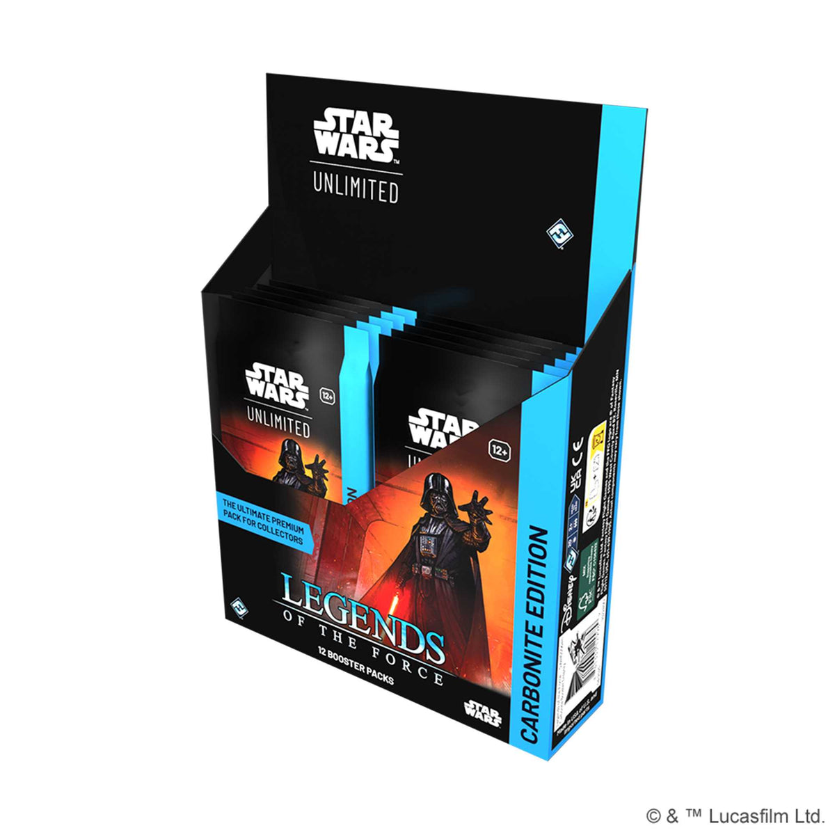 Star Wars Unlimited: Legends Of The Force – 24 Booster Mit 16 Karten, Inkl. Folie & Seltene Karten, Spanisch Star Wars Unlimited: Legends Of The Force – 24 Booster Mit 16 Karten, Inkl. Folie & Seltene Karten, Spanisch