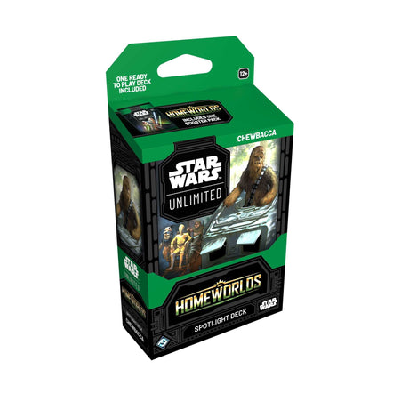 Star Wars: Unlimited - Homeworlds Spotlight Deck Display (6) Tarkin Death Star & Chewbacca