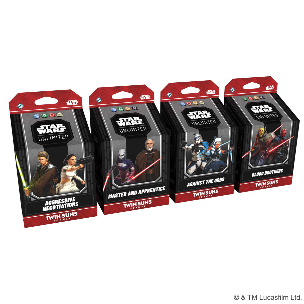 Star Wars: Unlimited Twin Suns Deck Display (4)
