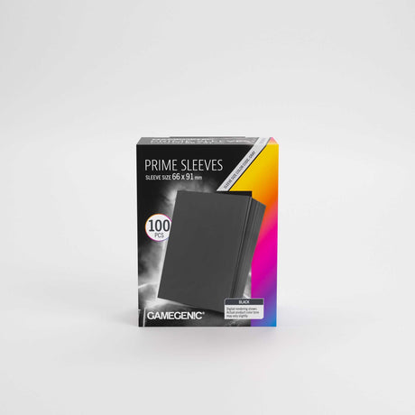Gamegenic Prime Sleeves Black 66x91 (100 ct.)