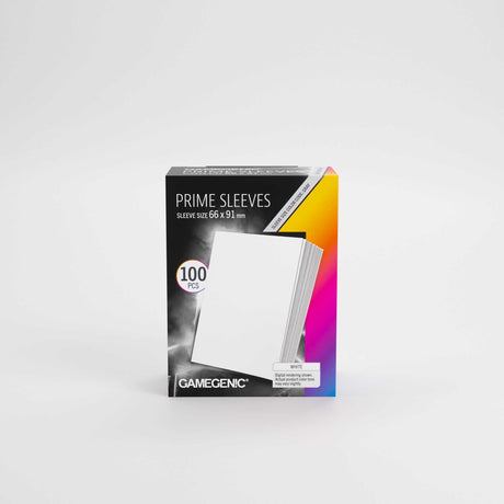 Gamegenic Prime Sleeves White 66x91 (100 ct.)