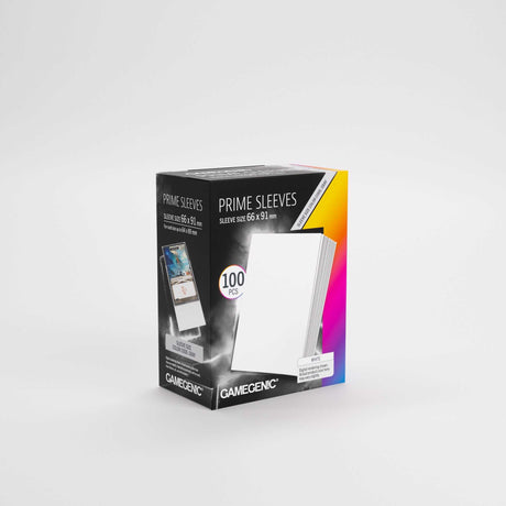 Gamegenic Prime Sleeves White 66x91 (100 ct.)