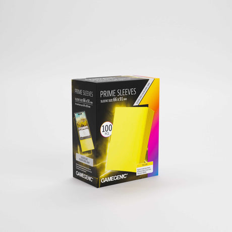 Gamegenic Prime Sleeves Yellow 66x91 (100 ct.)