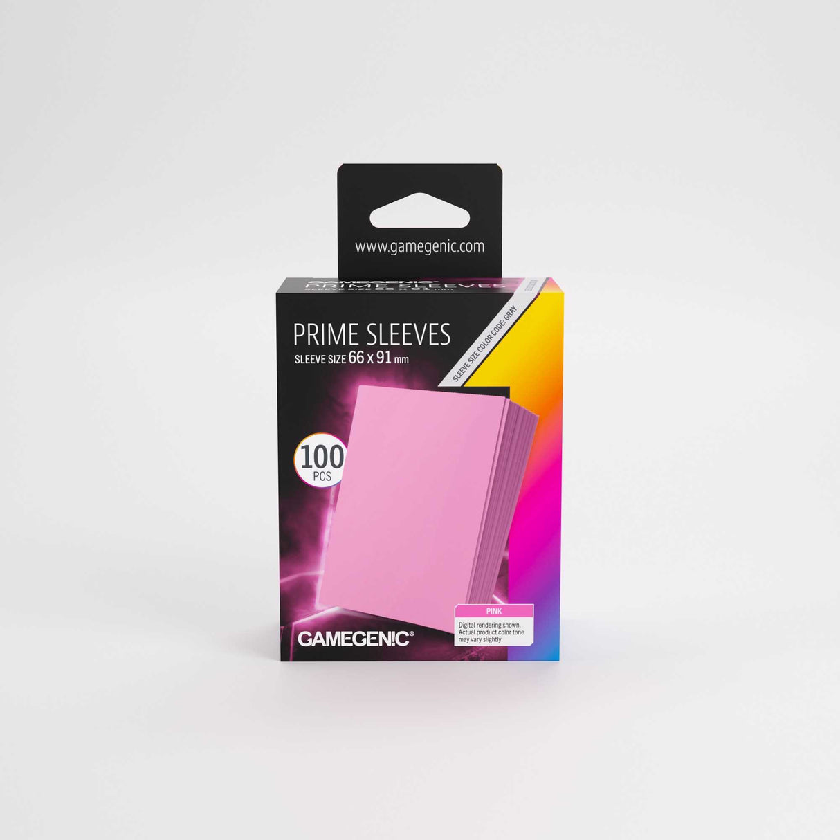 Gamegenic Prime Sleeves Pink 66x91 (100 ct.)