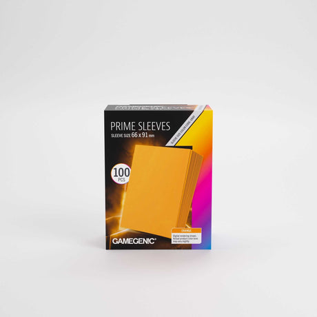 Gamegenic Prime Sleeves Orange 66x91 (100 ct.)