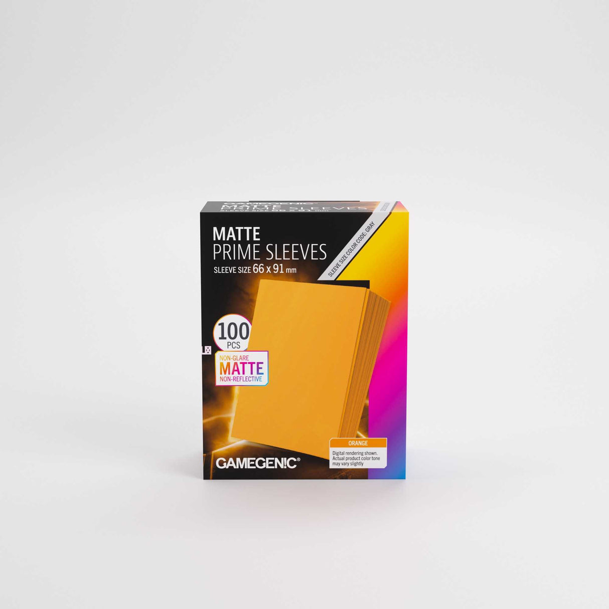 Gamegenic Matte Prime Sleeves Orange 66x91 (100 ct.)