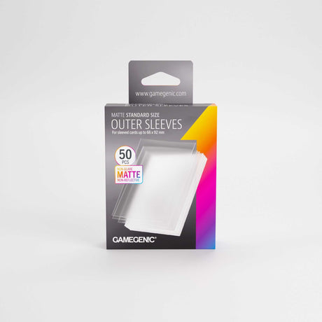 Gamegenic Matte Outer Sleeves Standard Size 69x94 (50 ct.)