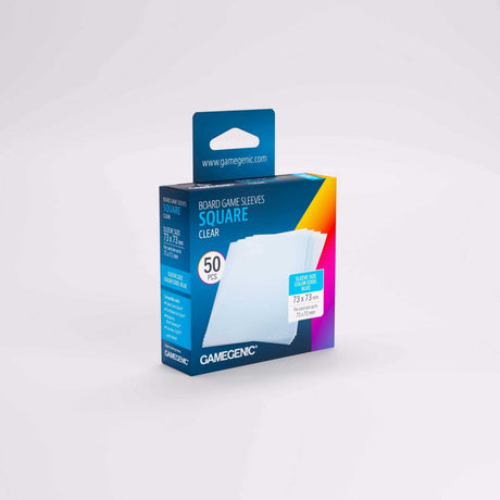 Gamegenic Board Game Sleeves Square Clear (100 ct.)