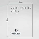 Gamegenic Board Game Sleeves Scythe Clear (100 ct.)