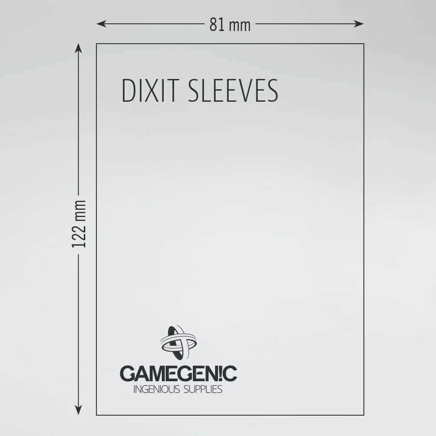 Gamegenic Board Game Sleeves Dixit Clear (100 ct.)