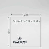 Gamegenic Board Game Sleeves Square Clear Matte (100 ct.)