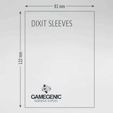 Gamegenic Board Game Sleeves Dixit Clear Matte (100 ct.)