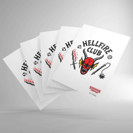 Gamegenic: Stranger Things - Hellfire Club Art Sleeves Hellfire Club