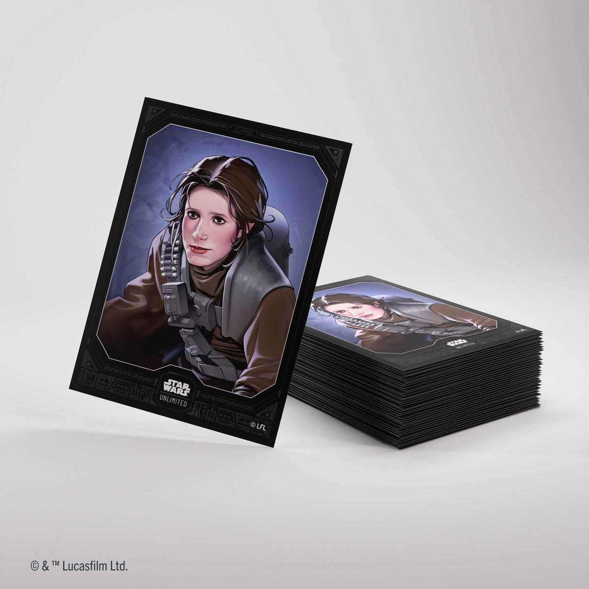 Gamegenic Star Wars: Unlimited Premium Art Sleeves - Leia Organa Gamegenic Star Wars: Unlimited Premium Art Sleeves - Leia Organa