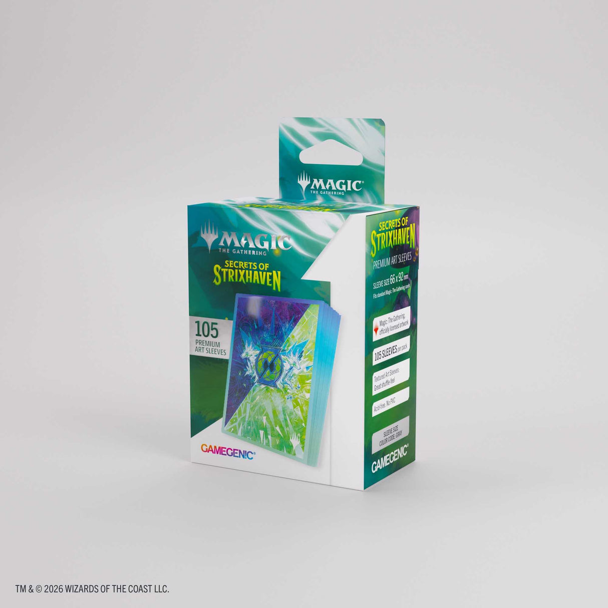 Gamegenic Magic: The Gathering Secrets of Strixhaven Premium Art Sleeves - Faction 4