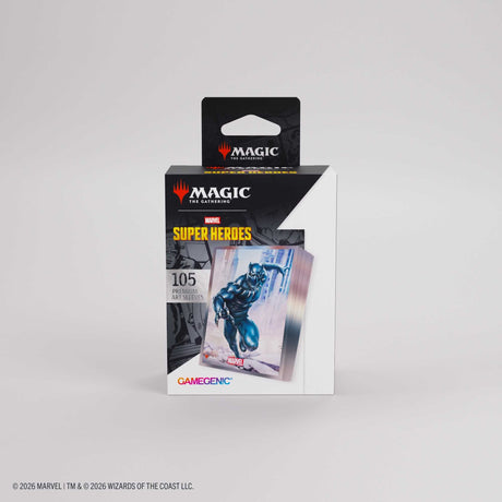 Gamegenic Magic: The Gathering Marvel Super Heroes Premium Art Sleeves - Black Panther