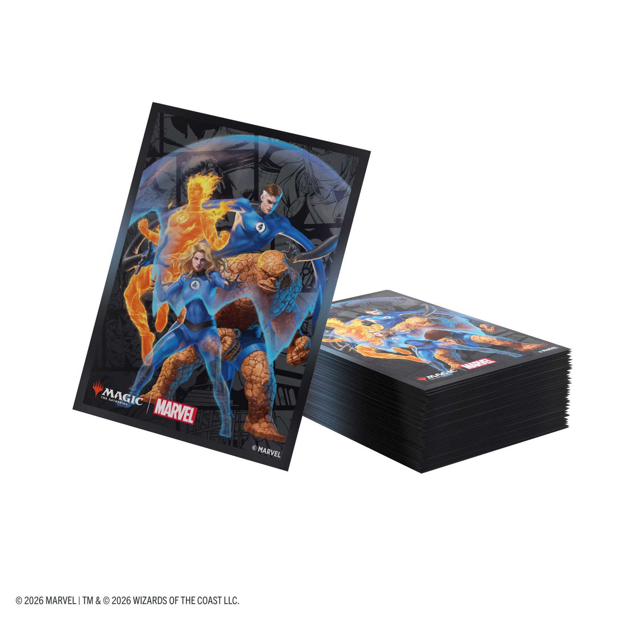 Gamegenic Magic: The Gathering Marvel Super Heroes Premium Art Sleeves - The Fantastic Four
