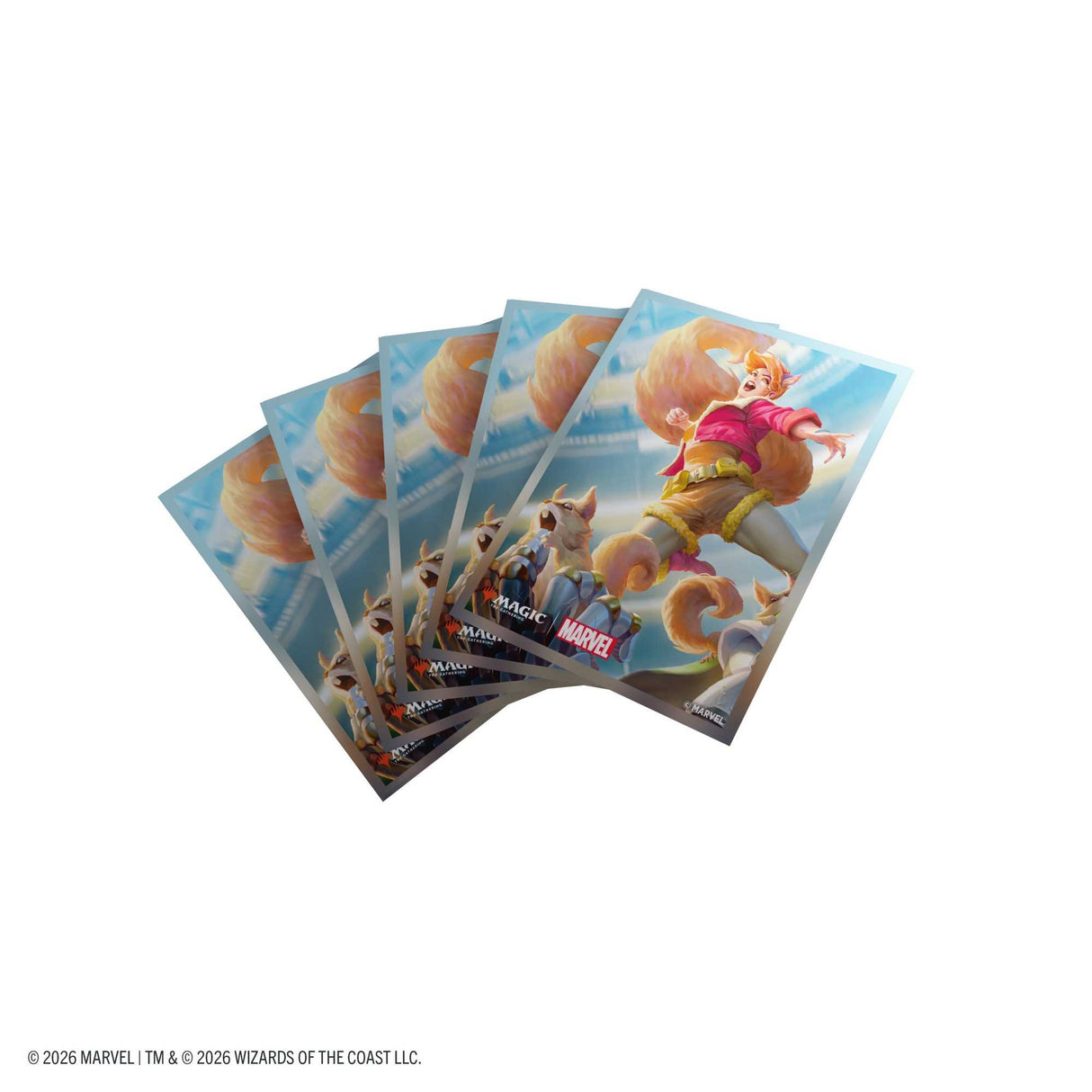 Gamegenic Magic: The Gathering Marvel Super Heroes Premium Art Sleeves - Go Nuts!