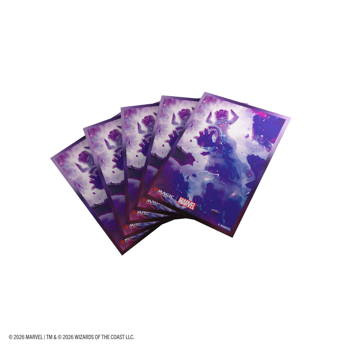 Gamegenic Magic: The Gathering Marvel Super Heroes Premium Art Sleeves - Galactus Token
