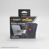 Gamegenic Magic: The Gathering Marvel Super Heroes Premium Double Sleeving Pack 100 -  Comic Burst Black