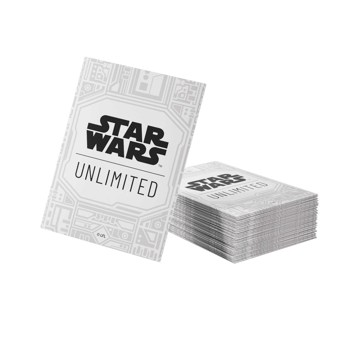 Gamegenic Star Wars: Unlimited Premium Art Sleeves - Unlimited Pattern White
