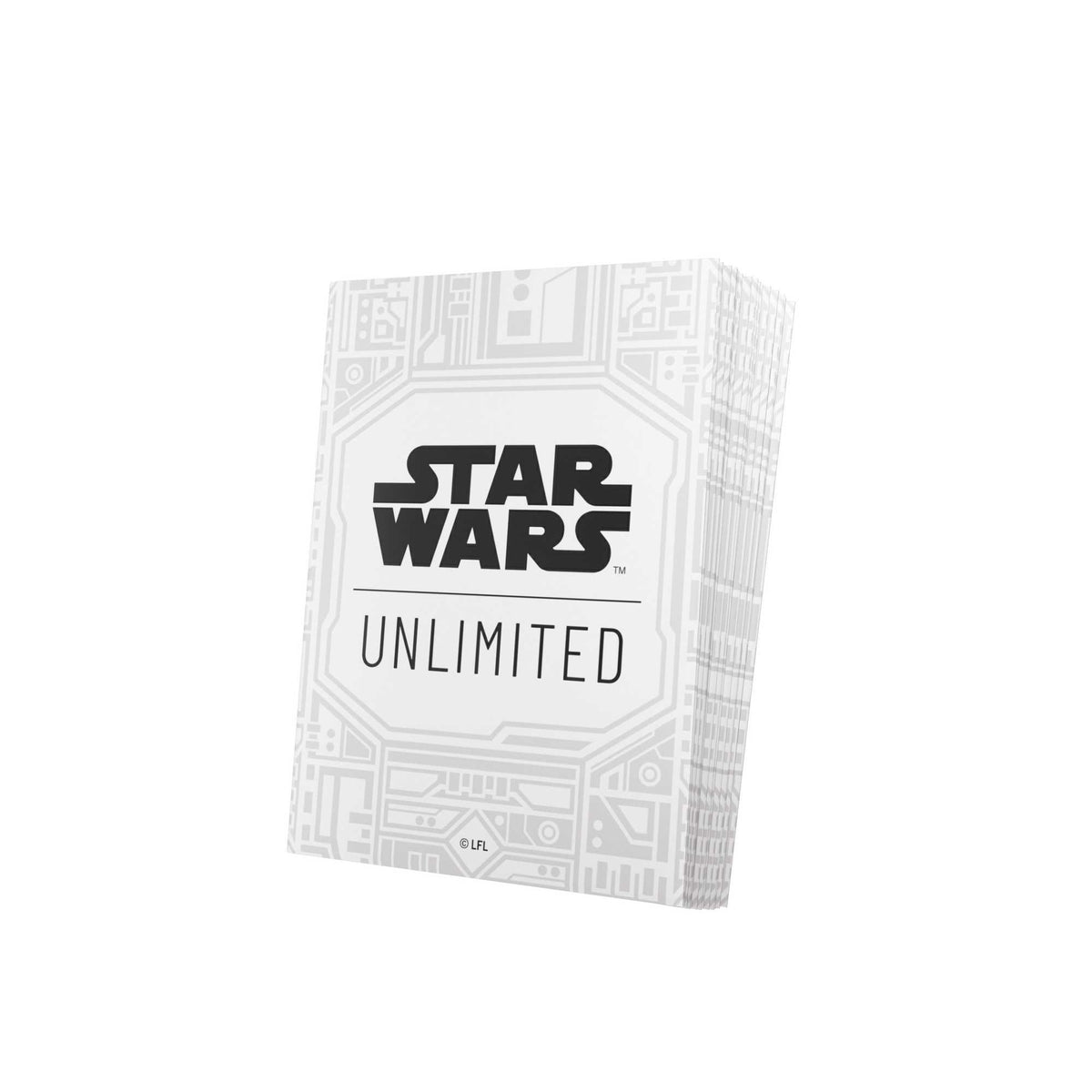 Gamegenic Star Wars: Unlimited Premium Art Sleeves - Unlimited Pattern White