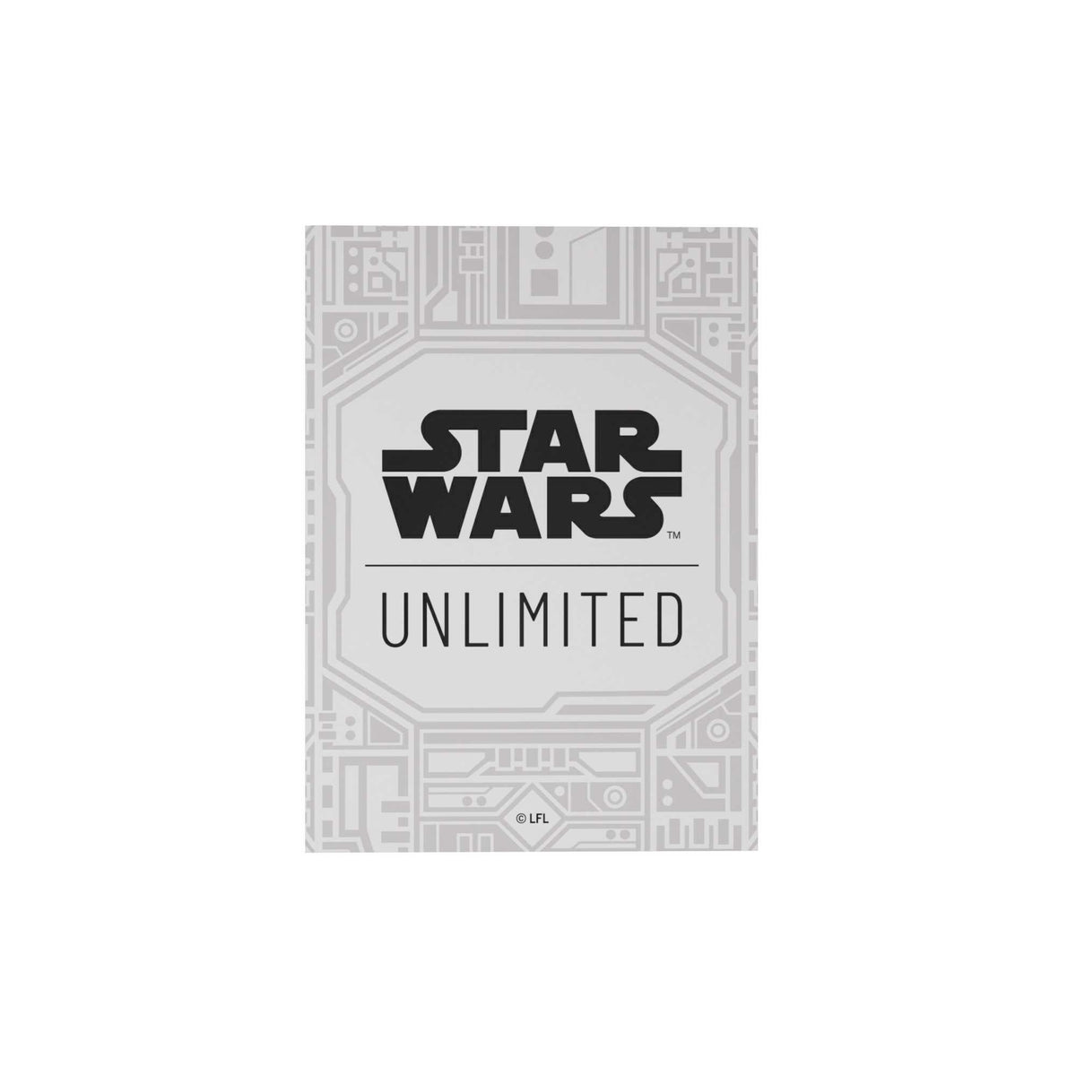 Gamegenic Star Wars: Unlimited Premium Art Sleeves - Unlimited Pattern White