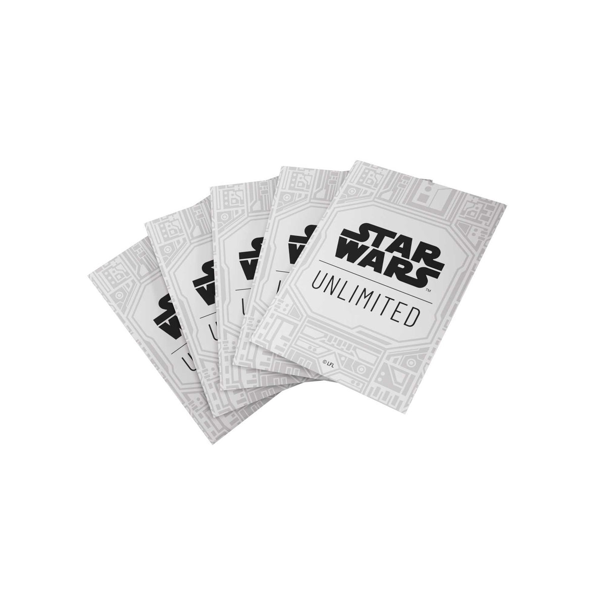 Gamegenic Star Wars: Unlimited Premium Art Sleeves - Unlimited Pattern White