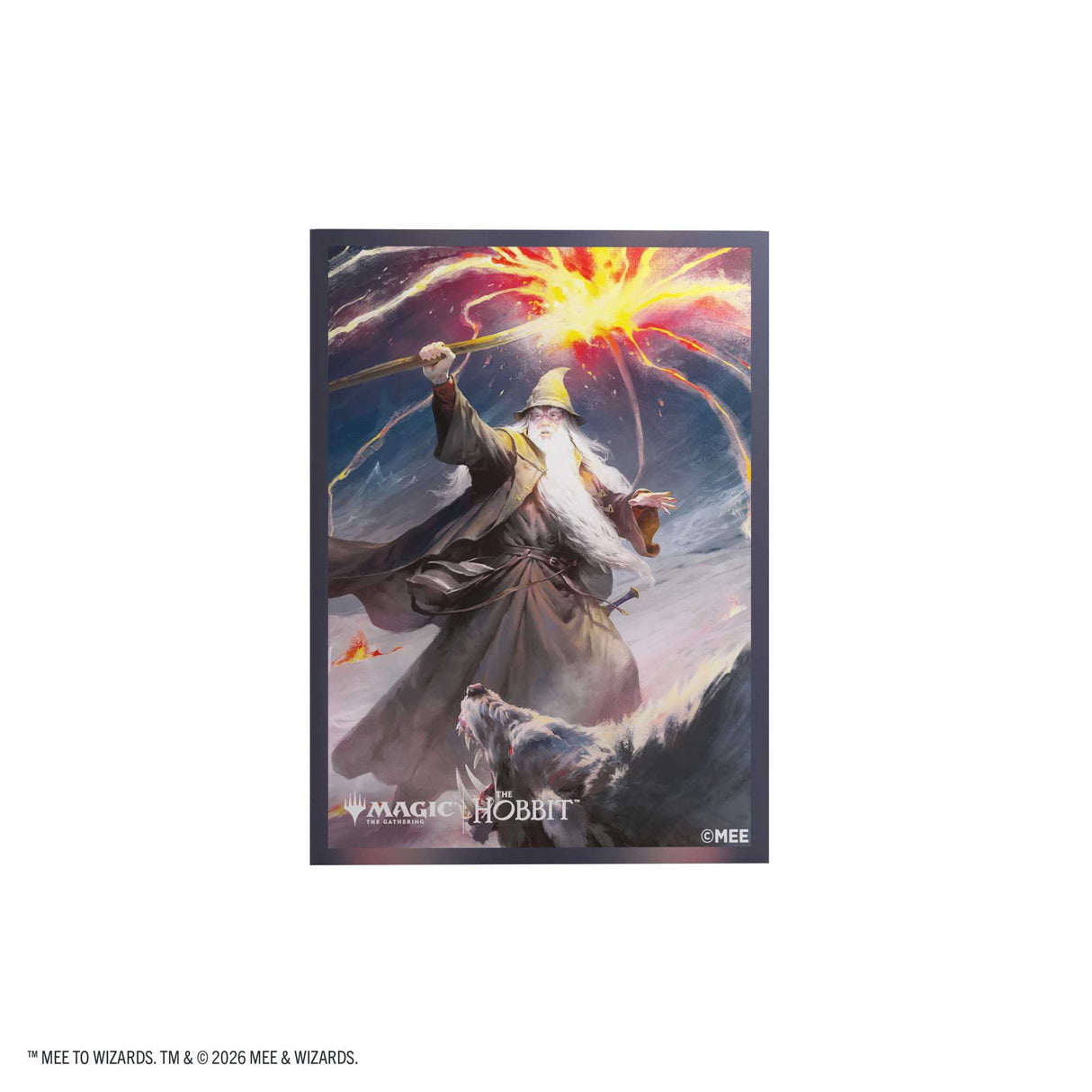 Gamegenic Magic: The Gathering The Hobbit Premium Art Sleeves - Gandalf, Shadow's Foe