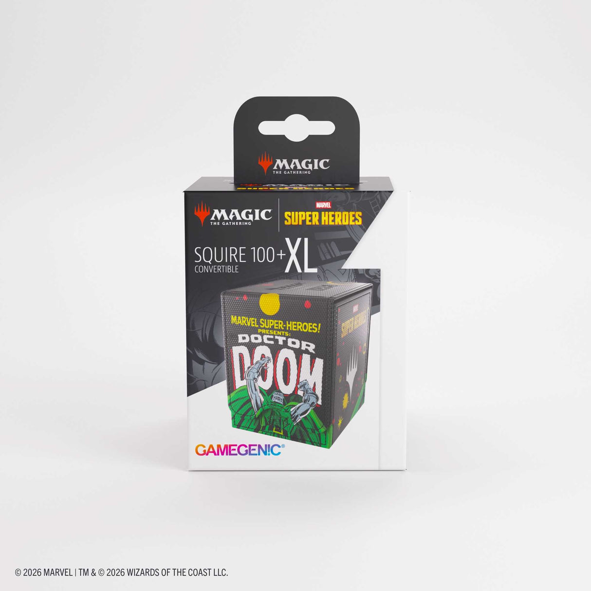 Gamegenic Magic: The Gathering Marvel Super Heroes Squire 100+ XL - Doctor Doom/Spider-Man