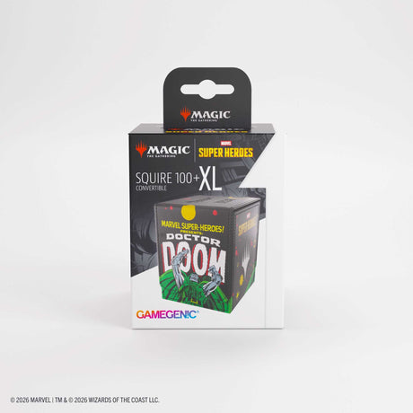 Gamegenic Magic: The Gathering Marvel Super Heroes Squire 100+ XL - Doctor Doom/Spider-Man