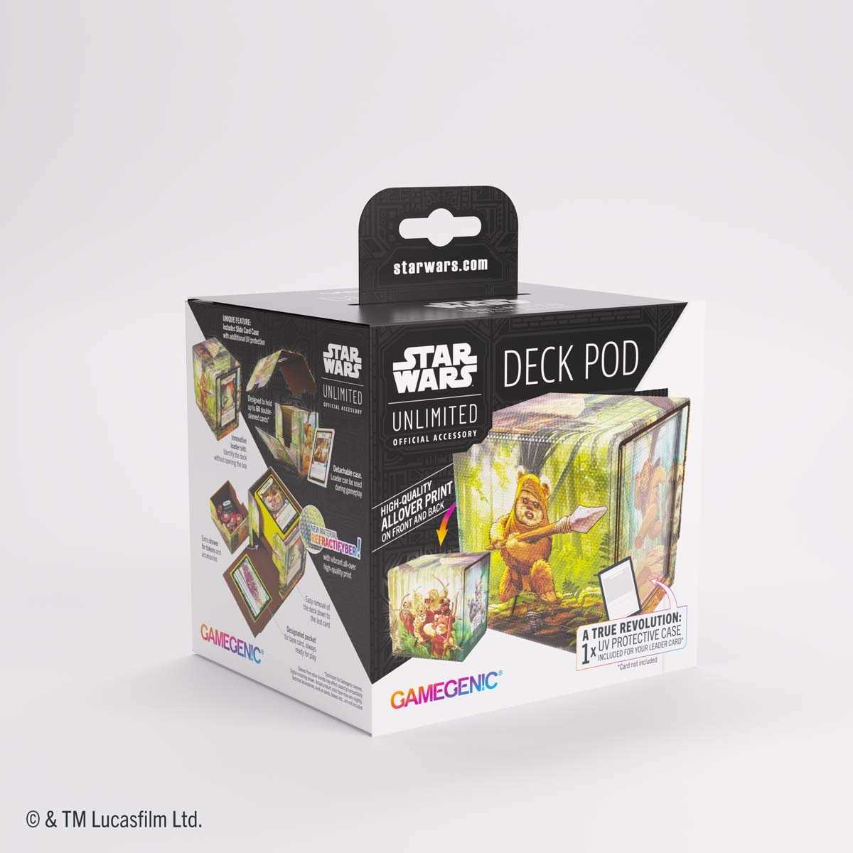 Gamegenic Star Wars: Unlimited Deck Pod - Ewoks