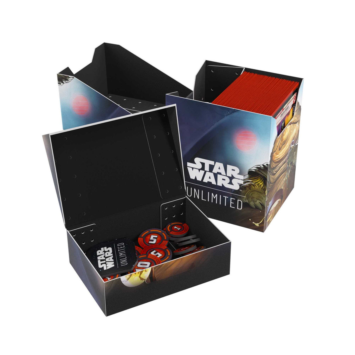 Gamegenic Star Wars: Unlimited Soft Crate - Leia Organa & Jabba The Hutt