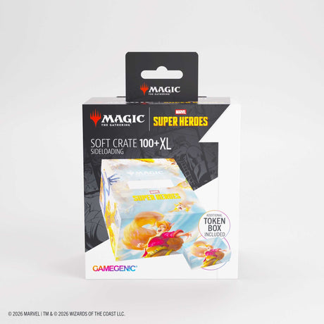 Gamegenic Magic: The Gathering Marvel Super Heroes Soft Crate 100+ XL Sideloading - The Fantastic Four/Go Nuts!