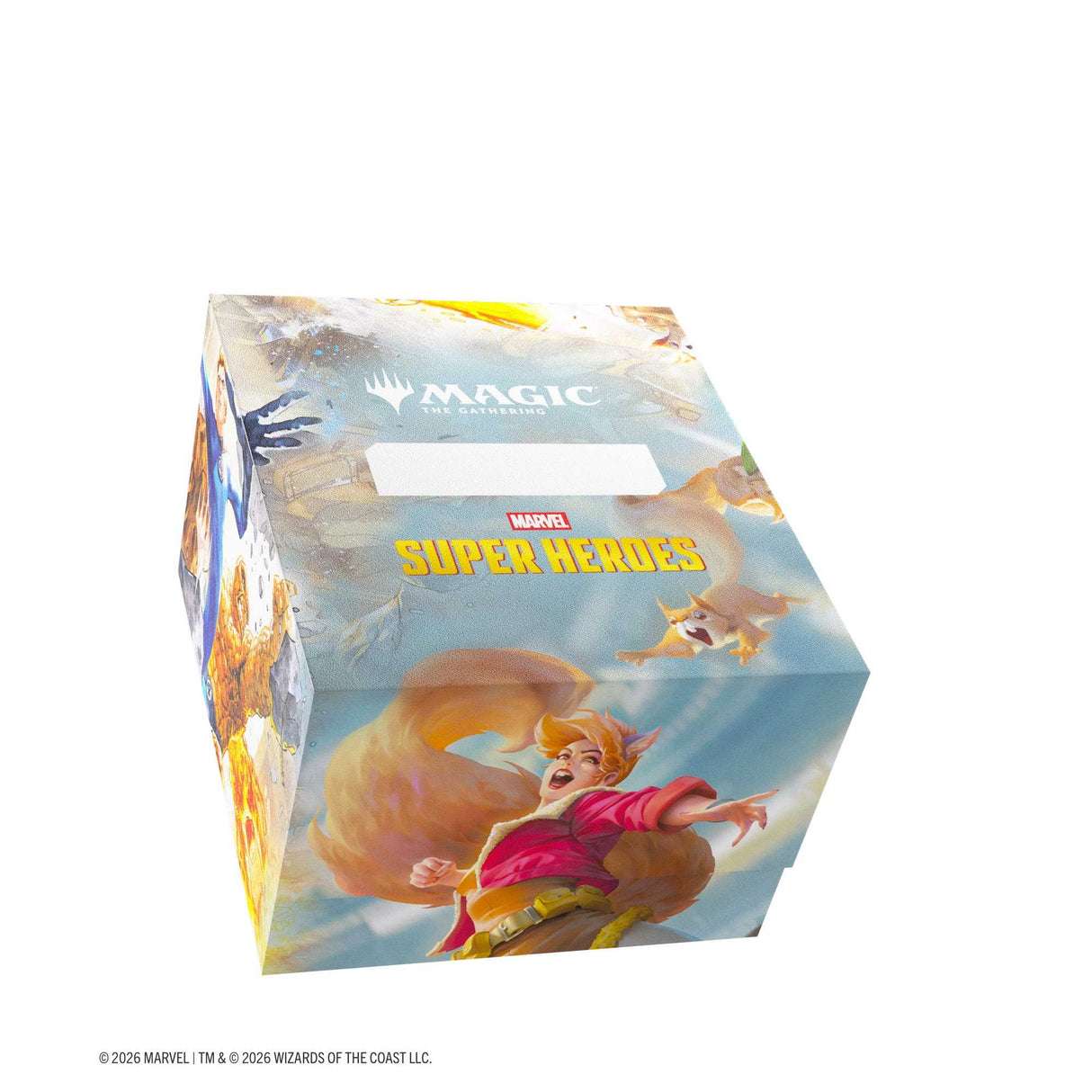 Gamegenic Magic: The Gathering Marvel Super Heroes Soft Crate 100+ XL Sideloading - The Fantastic Four/Go Nuts!