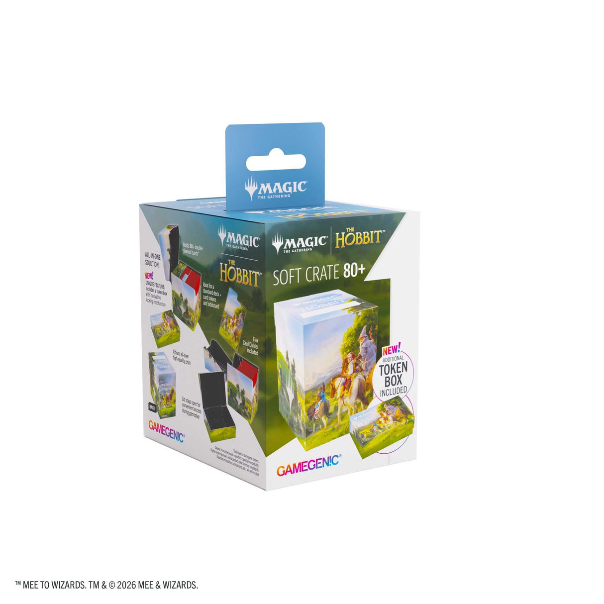 Gamegenic Magic: The Gathering The Hobbit Soft Crate 80+ - Leaving Hobbiton/Troop of Ponies