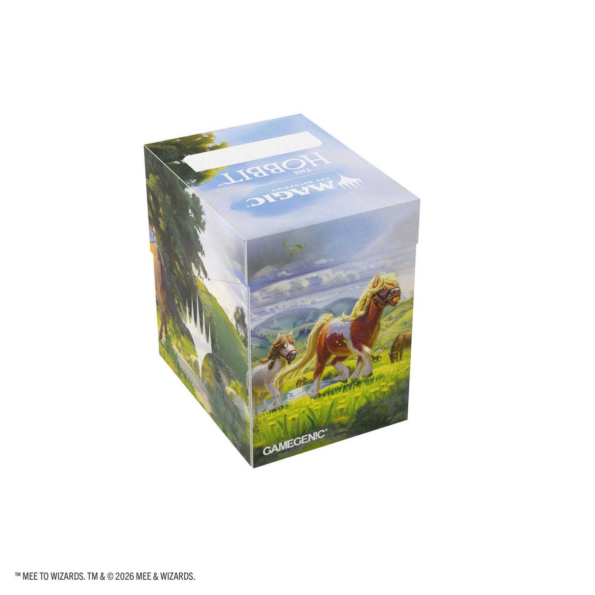 Gamegenic Magic: The Gathering The Hobbit Soft Crate 80+ - Leaving Hobbiton/Troop of Ponies