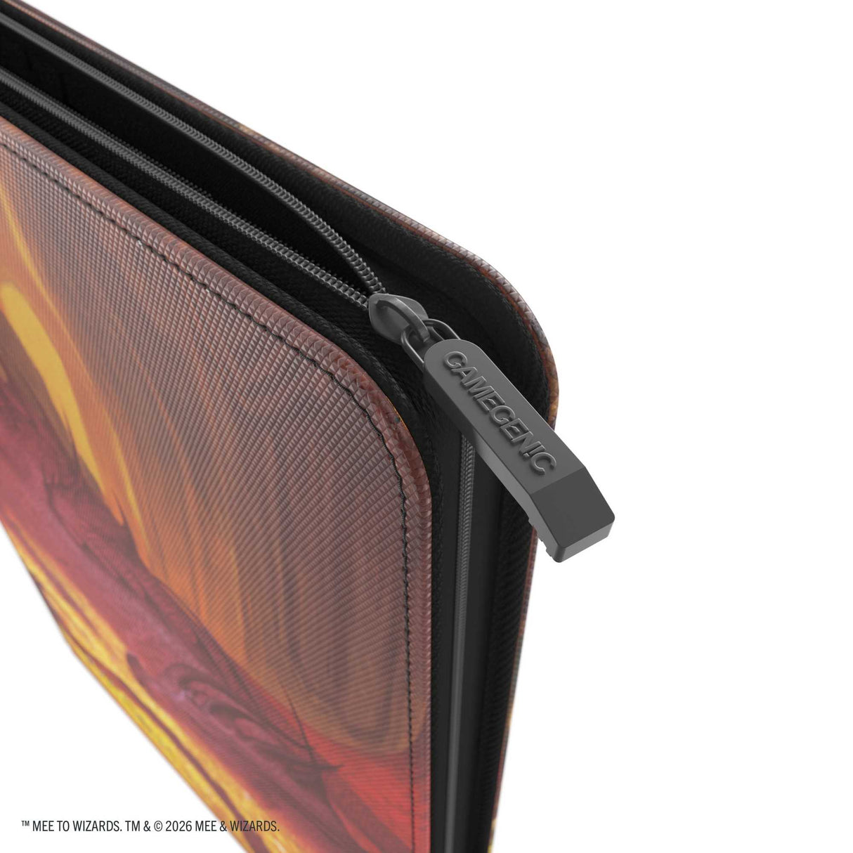 Gamegenic Magic: The Gathering The Hobbit Zip-Up Album 18-Pocket - Smaug's Mox Amber