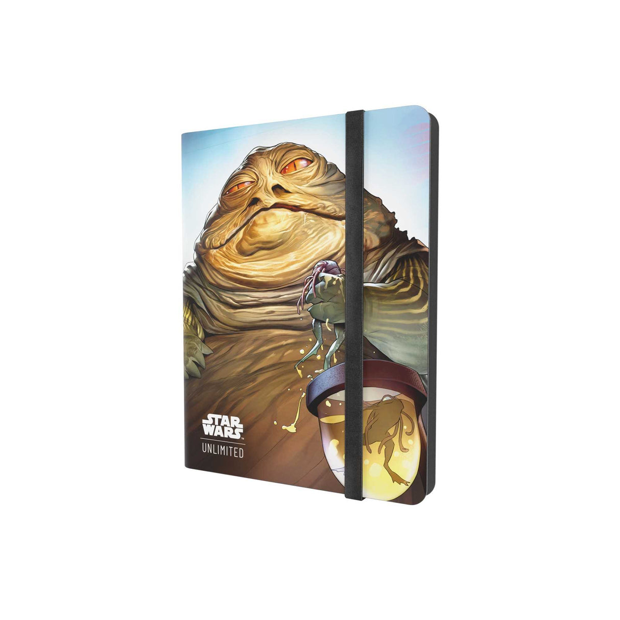 Gamegenic Star Wars: Unlimited 18-Pocket Album -  Leia Organa & Jabba The Hutt