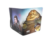 Gamegenic Star Wars: Unlimited 18-Pocket Album -  Leia Organa & Jabba The Hutt